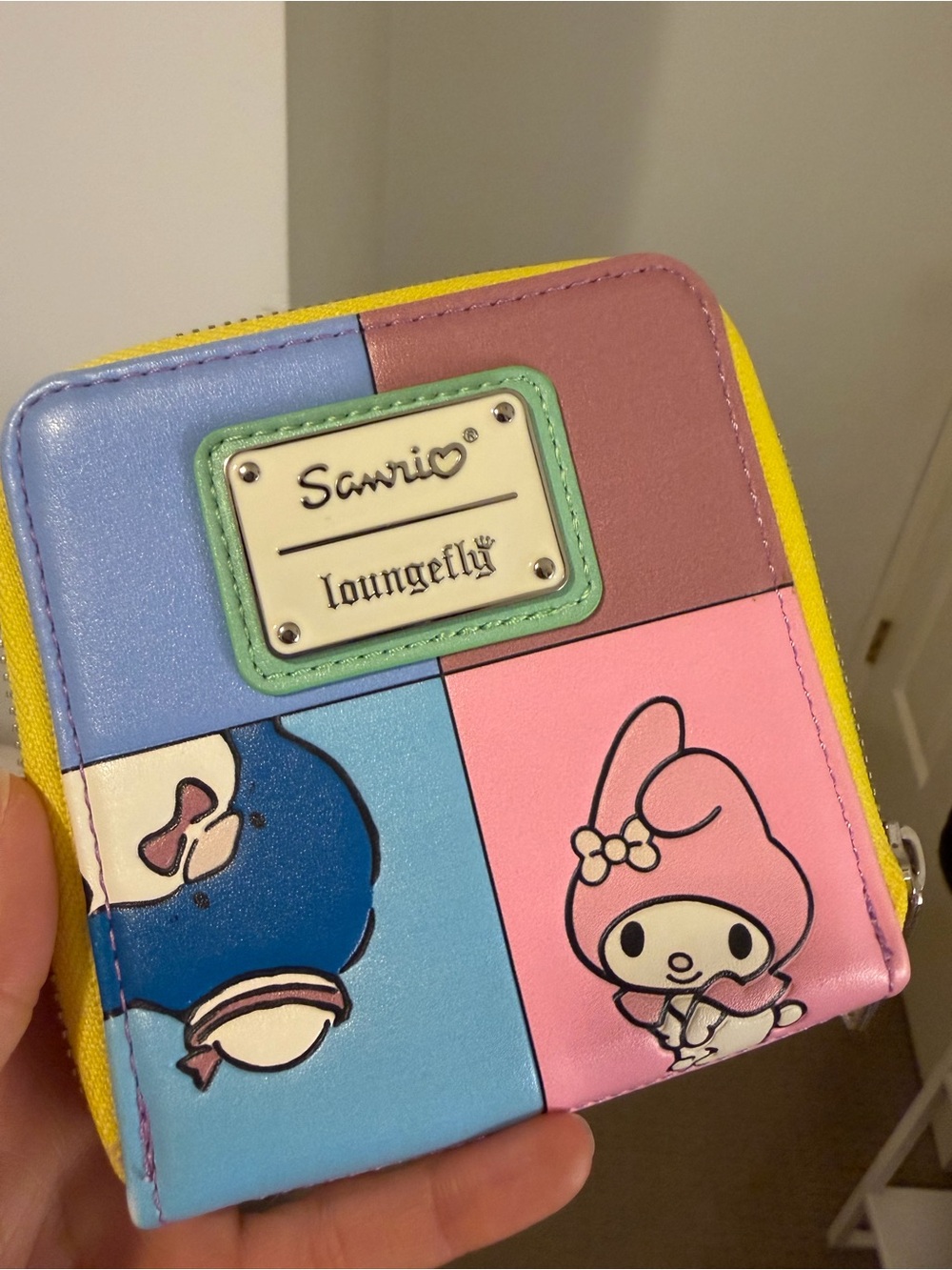 Loungefly Sanrio Hello Kitty Zip Up Wallet Tuxedo Sam Keroppi My Melody Kuromi